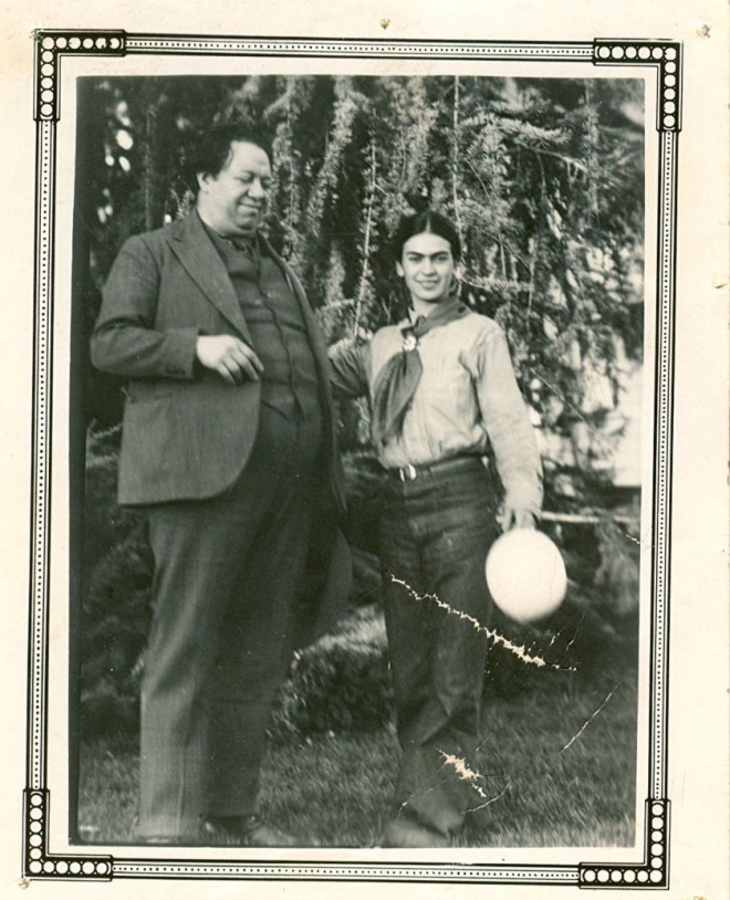 Frida Kahlo in Diego Rivera v Kaliforniji, 1931