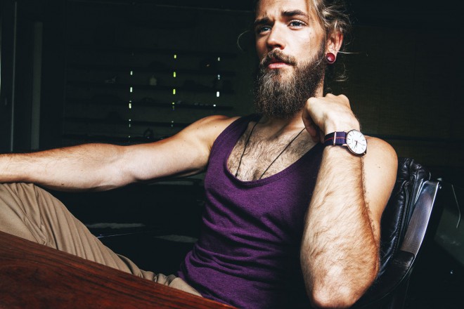 Švedski model Ben Dahlhaus.