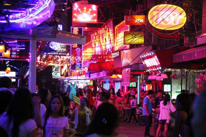 The lights of Bangkok