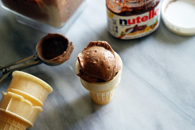 Una bola de helado estupendo