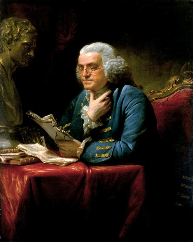 Benjamin Franklin se je vsak večer vprašal, kaj je tisti dan storil dobrega.
