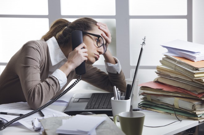Overwork and heavy work also damage our brain.