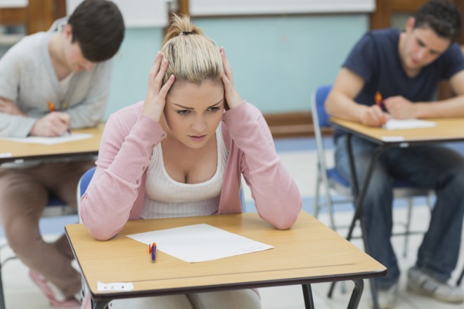You come to the test unprepared.