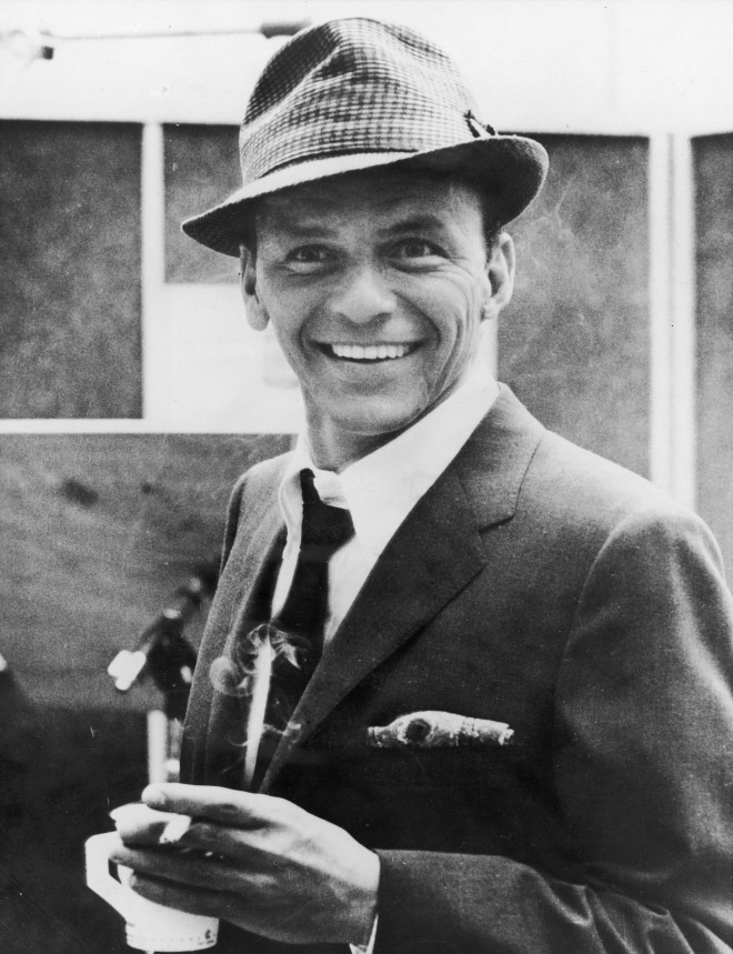 Frank Sinatra took away a bottle of Jack Daniels.