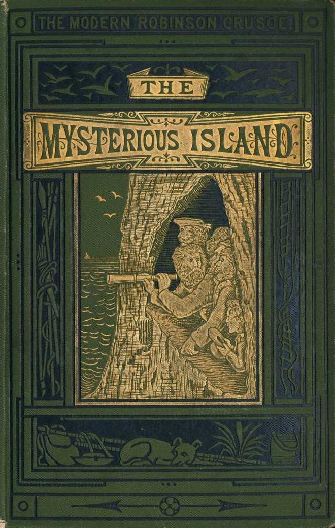 Jules Verne, Die geheimnisvolle Insel 