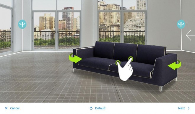 Aplikacja Homestyler.