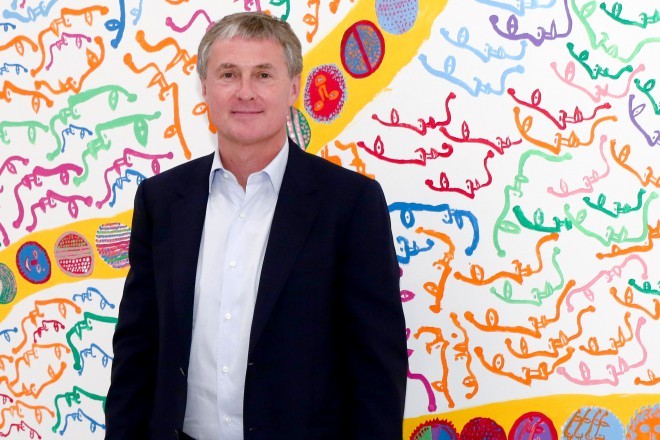 David Zwirner, ameriški lastnik galerij in prodajalec umetnin.
