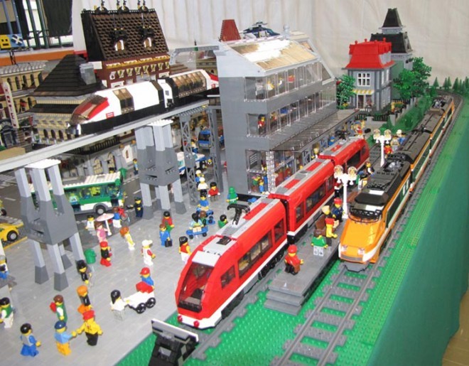 Lego kreacija na KockeFestu.