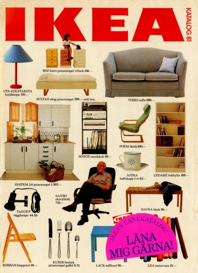 Katalog Ikea z roku 1981