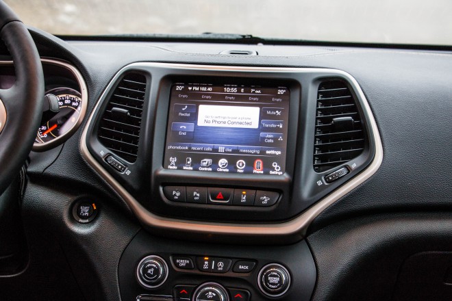 Entertainment electronics in the vehicle prepared by Harman for the Fiat concern. 
