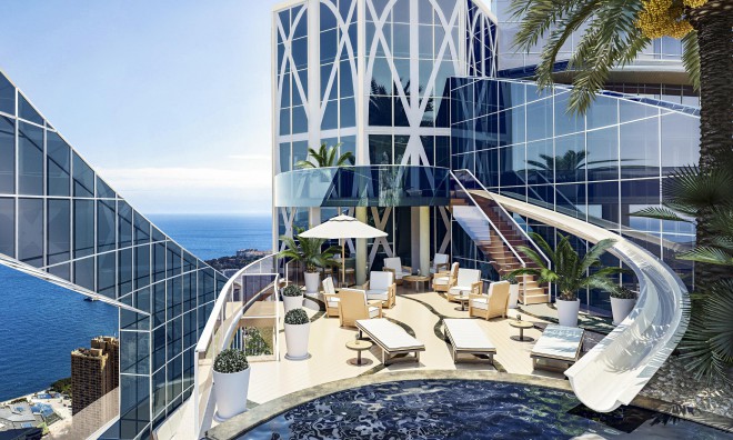 La tour Odéon de Munich, d'une hauteur de 170 mètres, comprendra l'appartement le plus cher du monde - "The Sky Penthouse".