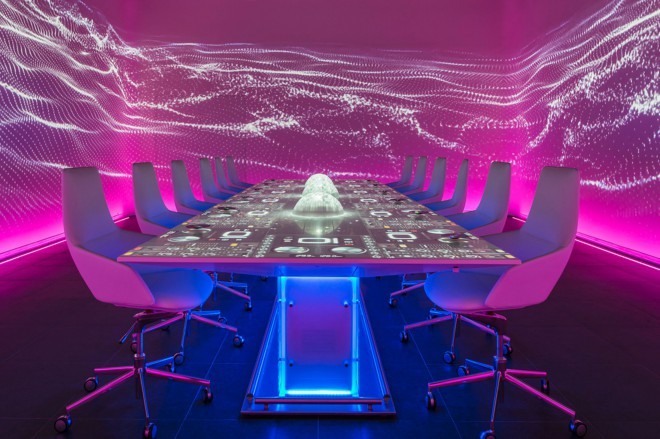 Une table du restaurant Sublimotion à Ibiza.