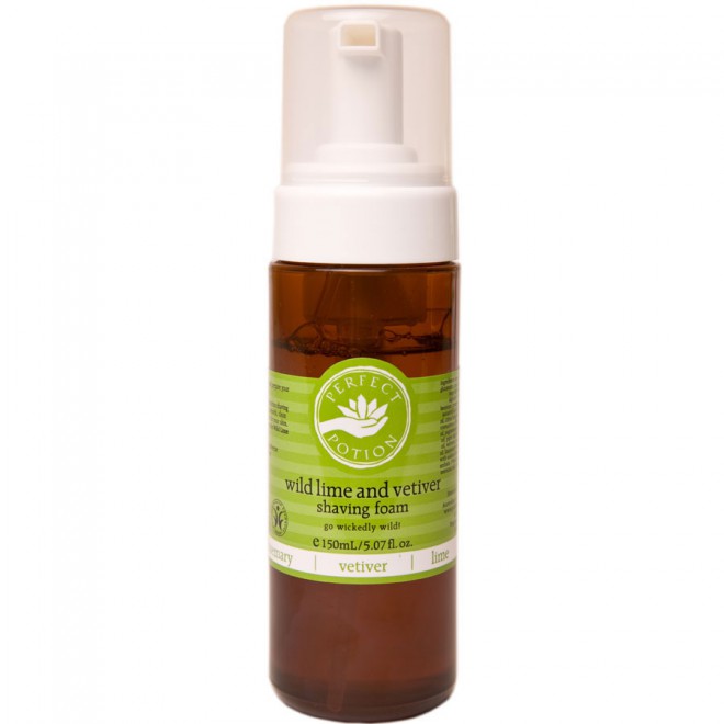Brivska pena Perfect Potion Wild Lime and Vetiver.
