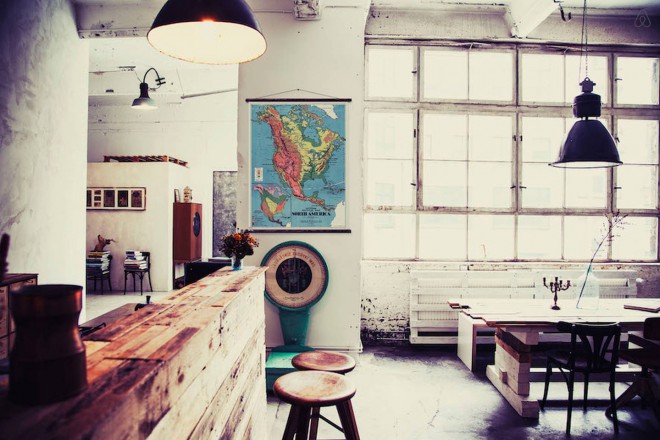 Hipsterleilighet i sentrum av Berlin