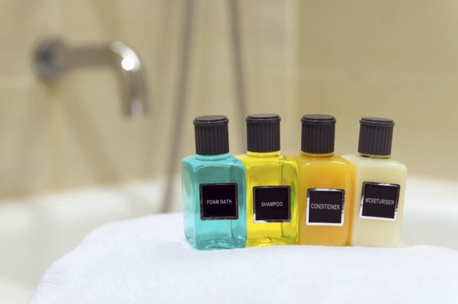 Hotellisaippuat ja shampoot