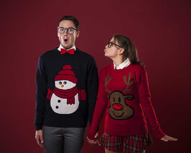 クリスマスの服。