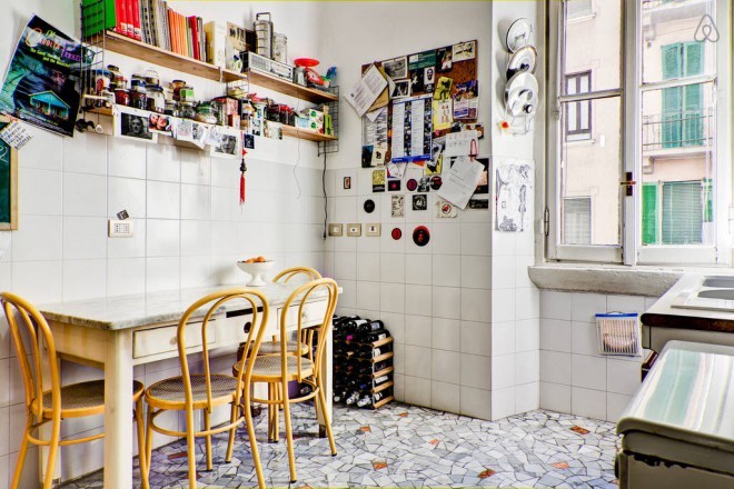 Antikvitetsbutikk midt i Milano