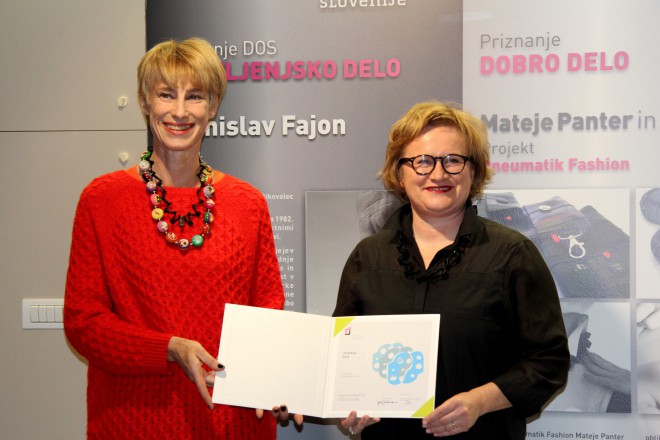 Preisverleihung der Association of Designers of Slovenia. Foto: Jan Jamšek