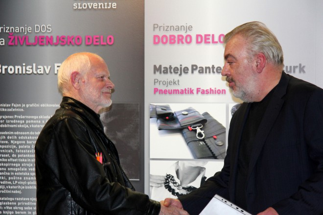 Preisverleihung der Association of Designers of Slovenia. Foto: Jan Jamšek