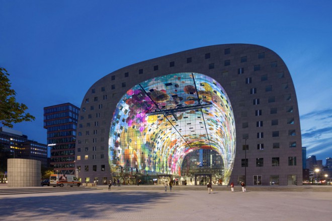 Soseska Markthal studia MVRDV