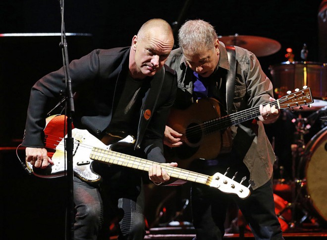 Sting in Paul Simon