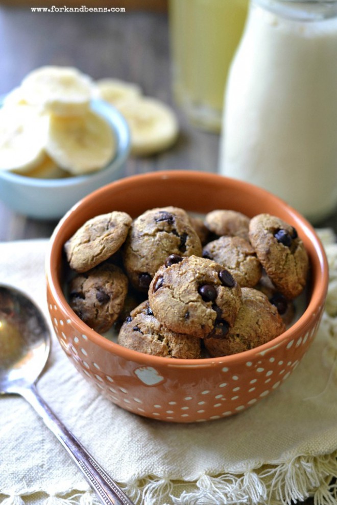 Gluten-free vegan mini cookies
