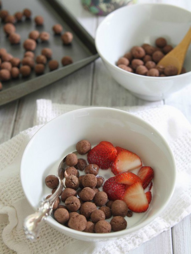 Chocolate Puffed Flakes