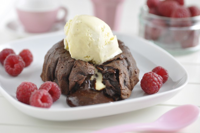 Schokoladensouffle"