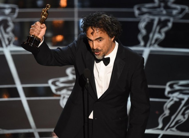 Dva "veličastna" oskarja je prejel film Birdman - prislužil si je oskarja za najboljši film in najboljšo režijo. Na fotografiji je režiser Alejandro González Iñárritu.