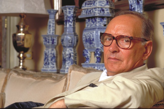 Ennio Morricone, Oscar-vinnende filmmusikkkomponist.