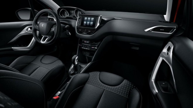 Still a very fresh Peugeot 208 interior. 
