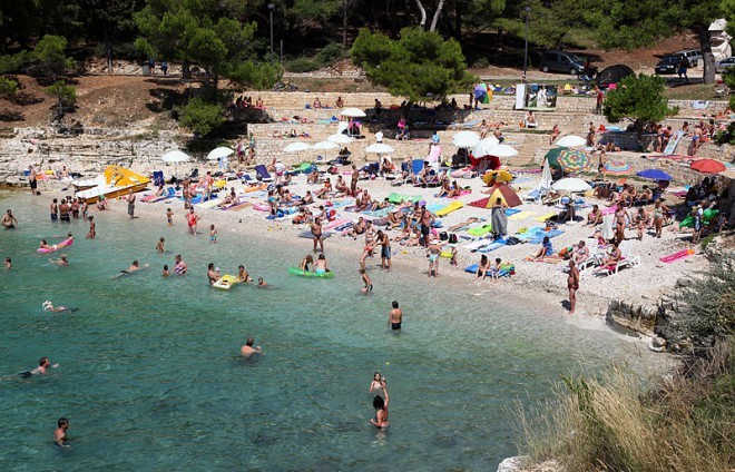 Plaža Bijeca, Medulin
