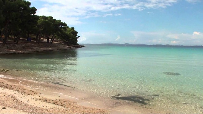 Plaža Slanica, Murter