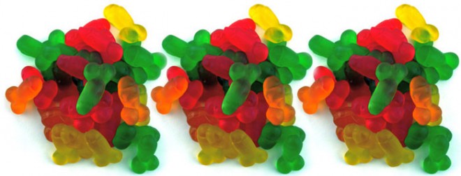 グミキャンディーは、このタイプの他のキャンディーと味に違いがないため、非常に刺激的です。