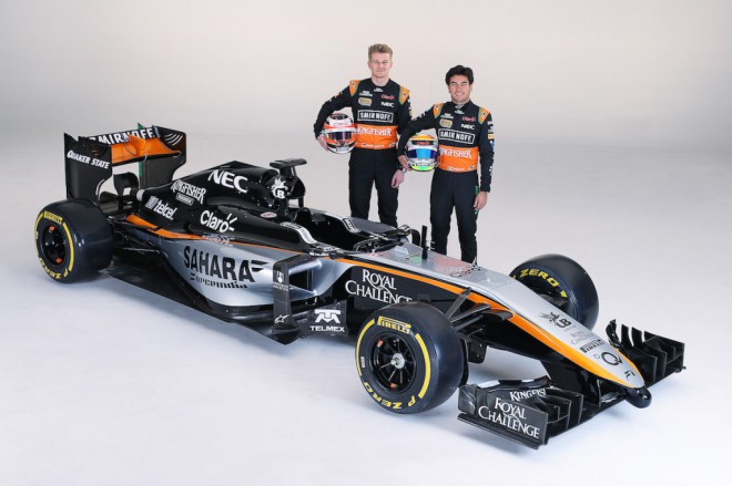 Force India kaudelle 2015.