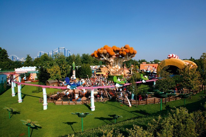 Gardaland je že od nekdaj nadvse priljubljena izletniška točka za družine z otroki.