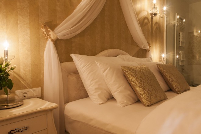 This is how you will feel in the count's room of Boutique Hotel Kavalir.