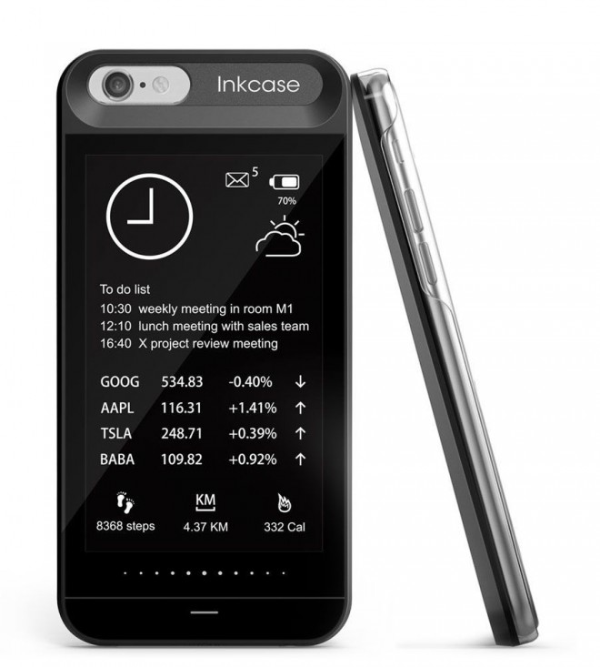Oaxis inkCase 6 telefon zaščiti in doda ekstra zaslon.
