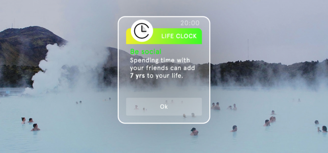 Ura Life Clock predvidi čas vaše smrti in vam pomaga podaljšati življenje.