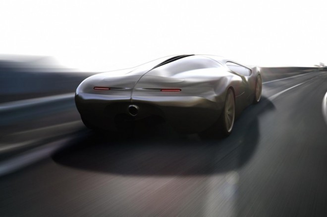 LM2 Streamliner con una línea tan limpia como una lágrima.