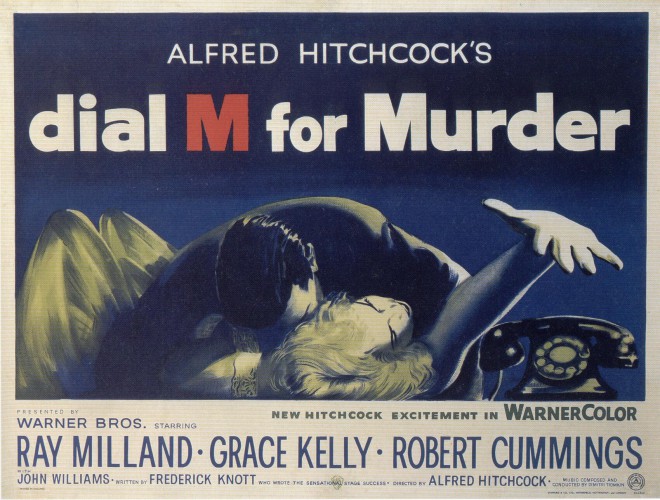 Alfred Hitchcock je s filmom Kliči M za umor prvi odkril umetniško žilico 3D formata.