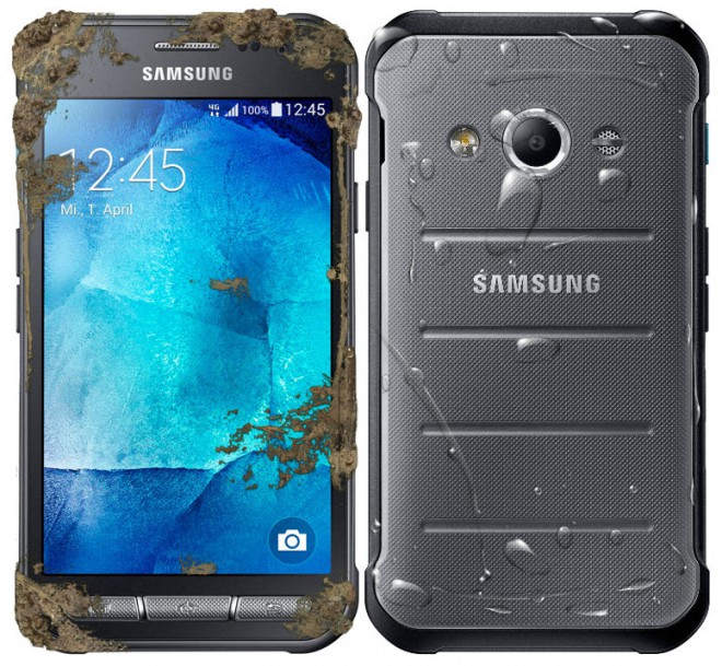 Samsung Xcover 3-smarttelefonen overlever verken gjørme eller vann.