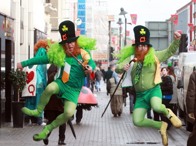 St. Patric's Day ali dan, ko goduje sveti Patrik.