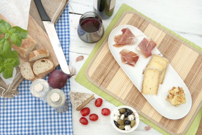 Piknik v Španiji - tapas