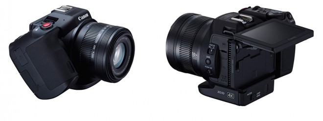 La videocámara Canon XC10 con asa giratoria está diseñada para principiantes y profesionales.