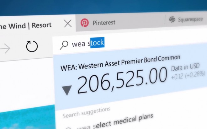 Brskalnik Microsoft Edge nima veze s Samsung Galaxyjem S6 Edge.