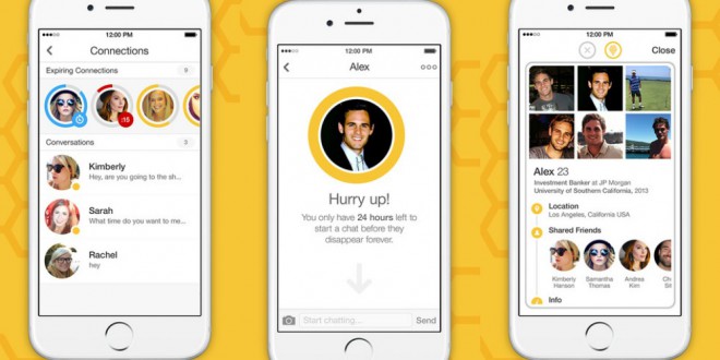 Bumble - aplikacija za zmenke