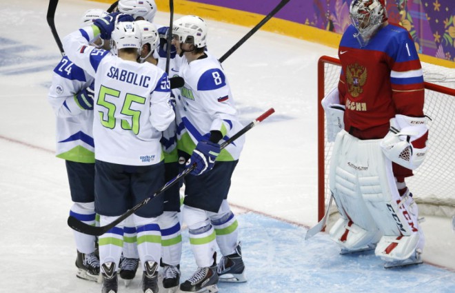 Tout comme aux Jeux Olympiques de Sotchi, la Slovénie concourra avec l'équipe collégiale.