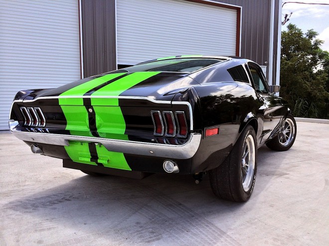 The one and a half ton electric Ford Mustang Zombie 222.