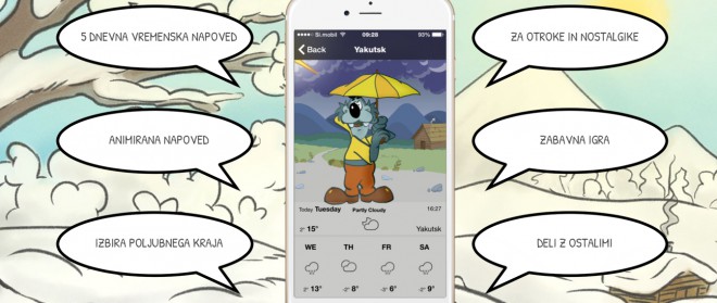 Eine Wetter-App aus der Feder von Miki Mustra und dem As-Faktor.